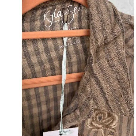 NWT Anthropologie Kyla Seo Myra Shirt - Size Small - Picture 6 of 12